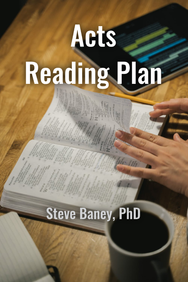 Six Week Plan to Read the Book of Acts